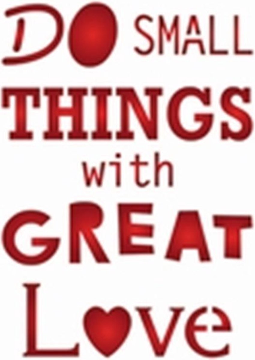  |Stencil Do small things